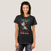 ドミニク・ザ・クリスマス・ロバイタリアンー Tシャツ (正面フル)