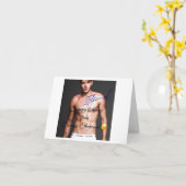 ドミニクSherwoodからのハッピーバースデー カード (黄色い花)