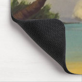 ドミニコ共和国のビーチ マウスパッド (コーナー)