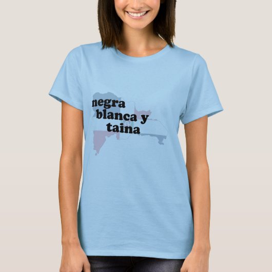 ドミニコ共和国のプライド! Tシャツ (正面)