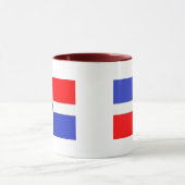 ドミニコ共和国の旗、ドミニコ共和国の旗 マグカップ (中央)