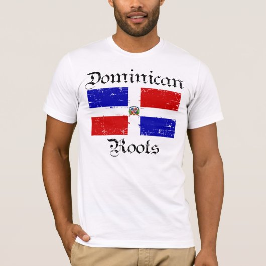 ドミニコ共和国の根 Tシャツ (正面)