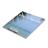 ドミニコ共和国人のビーチ タイル (側面)