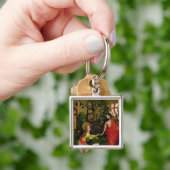 ドミニコ共和国人の祭壇の背後の飾り キーホルダー (手)