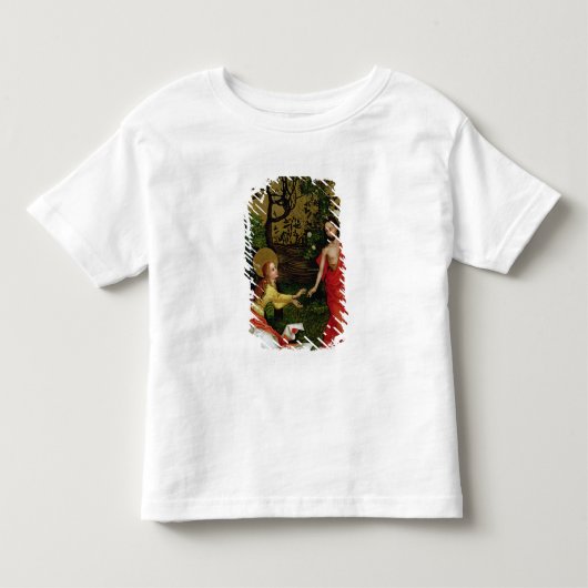 ドミニコ共和国人の祭壇の背後の飾り トドラーTシャツ (正面)