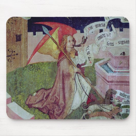 ドミニコ共和国人の祭壇の背後の飾り マウスパッド (正面)