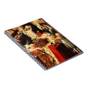 ドミニコ共和国Oに受け取られているトマス・アクィナス ノートブック (右側)