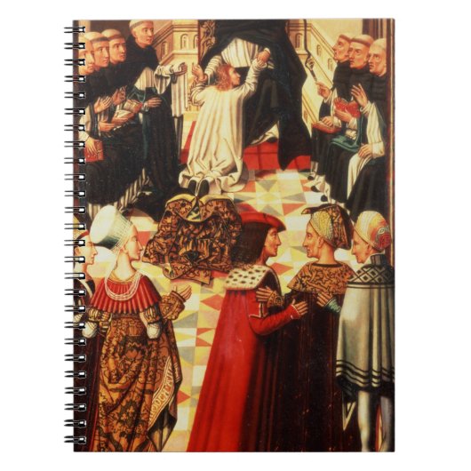 ドミニコ共和国Oに受け取られているトマス・アクィナス ノートブック (正面)