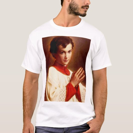 ドミニコ・サヴィオ聖人 Tシャツ (正面)