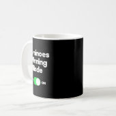 ドミノおもしろいープレイヤー勝利モード コーヒーマグカップ (正面左)