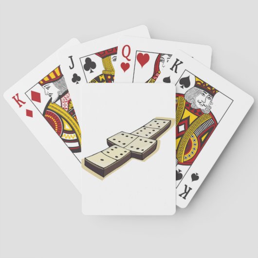 ドミノのゲームのトランプ トランプ (裏面)