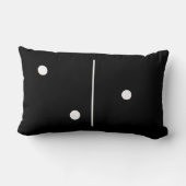 ドミノのゲームの部分 ランバークッション (裏面)