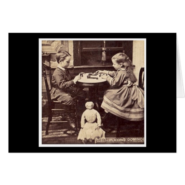 ドミノのヴィンテージStereoviewを遊ぶこと (正面横)