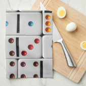 ドミノの台所タオル キッチンタオル (四つ折り)