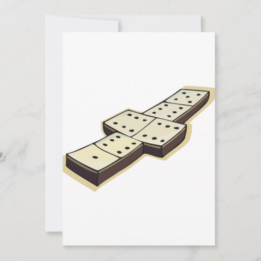 ドミノの招待状 招待状 (正面)