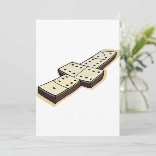 ドミノの招待状 招待状 (スタンド正面)