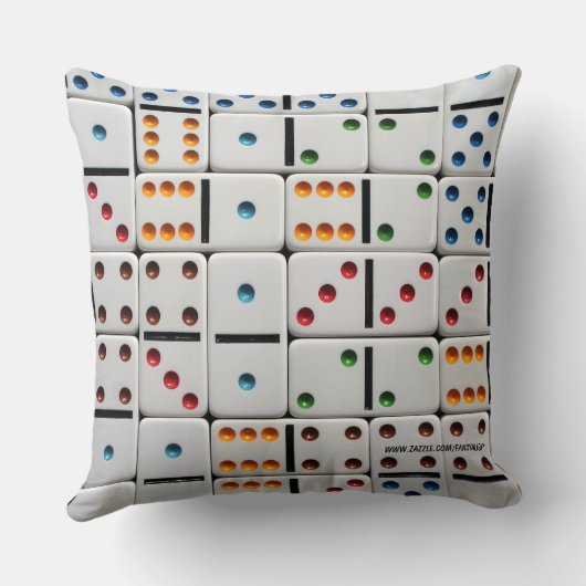 ドミノの枕 クッション (裏面)