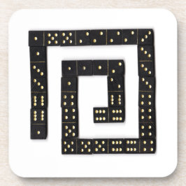 ドミノの螺線形のコースター コースター