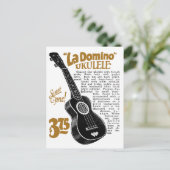 ドミノのUkeの広告の郵便はがき ポストカード (スタンド正面)