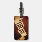 ドミノエフェクト荷物タグ ラゲッジタグ (正面縦)