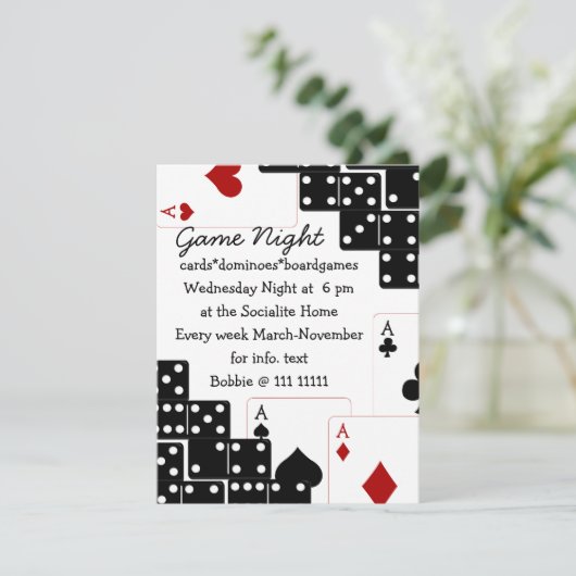 ドミノエース 招待状 (スタンド正面)