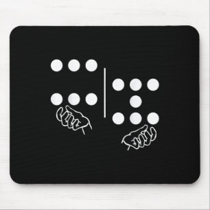 ドミノグループ コスチューム 6-7 おもしろ マッチング 67 ドミノ マウスパッド