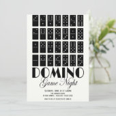 ドミノゲームナイト招待 招待状 (スタンド正面)