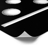 ドミノゲーム5 0ハロウィーンクリスマス ポスター (角)