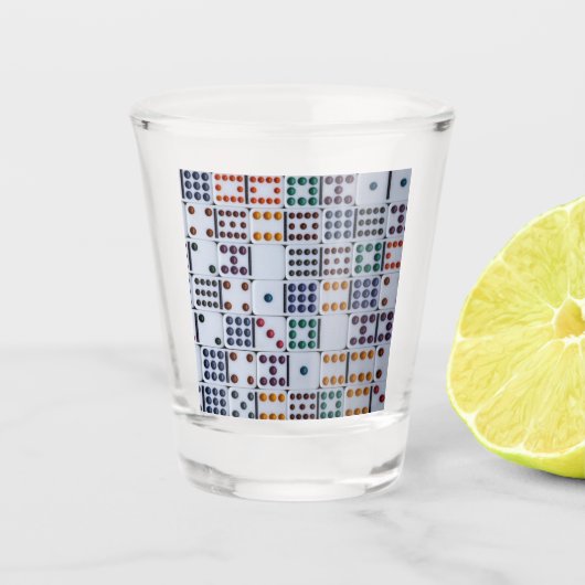 ドミノスナンバーズゲーム ショットグラス (正面)