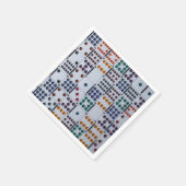 ドミノスナンバーズゲーム スタンダードカクテルナプキン (角)