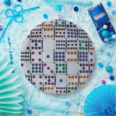 ドミノスナンバーズゲーム ペーパープレート (パーティー)