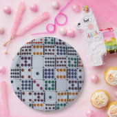 ドミノスナンバーズゲーム ペーパープレート (パーティー)