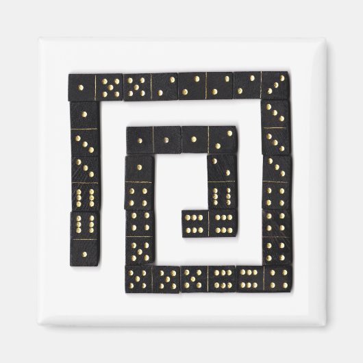 ドミノスパイラルマグネット マグネット (正面)