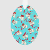 ドミノデザインオーナメントアクア オーナメント (裏面)