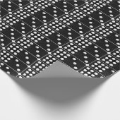 ドミノリネンラッピング紙 ラッピングペーパー (角)