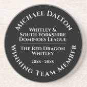 ドミノリーグトロフィスサンドストーンコースター コースター (正面)