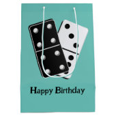 ドミノーズデザイン ミディアムペーパーバッグ (裏面)