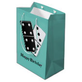 ドミノーズデザイン ミディアムペーパーバッグ (裏面アングル)