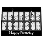 ドミノーズデザイン ラージペーパーバッグ (正面)