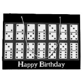 ドミノーズデザイン ラージペーパーバッグ (裏面)