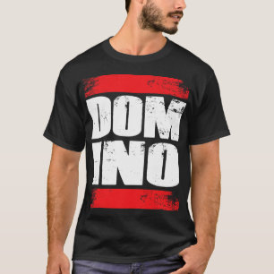 ドミノータイルズドミノエフェクトボードゲームタック Tシャツ