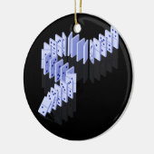 ドミノータイルズドミノプレイヤードミノズラバーザーボード セラミックオーナメント (左)