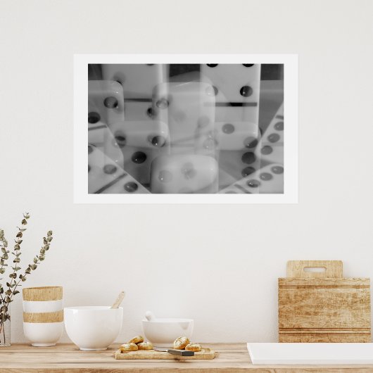 ドミノ原則 ポスター (キッチン)