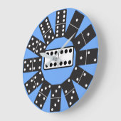 ドミノ時計 ラージ壁時計 (傾斜)