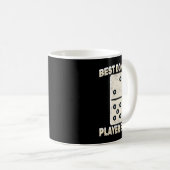 ドミノ最高のミノ選手エバートーナメントゲーム コーヒーマグカップ (正面右)