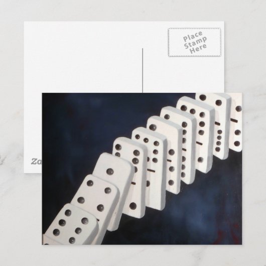 ドミノ理論 ポストカード (正面/裏面)