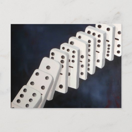 ドミノ理論 ポストカード (正面)