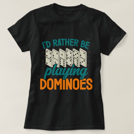 ドミノ遊ズのマスターゲーム選手 Tシャツ (デザイン正面)