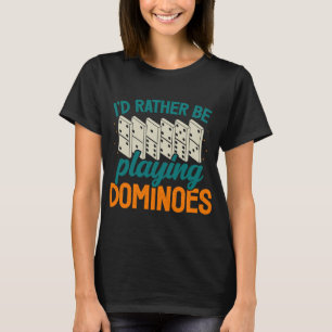 ドミノ遊ズのマスターゲーム選手 Tシャツ
