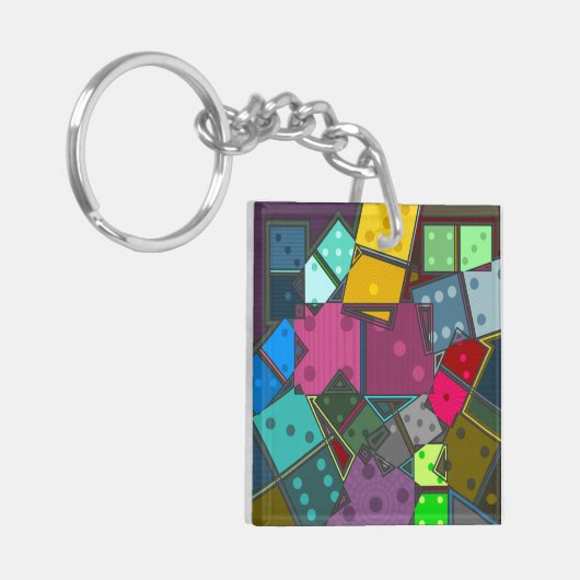 ドミノ キーホルダー (正面左)